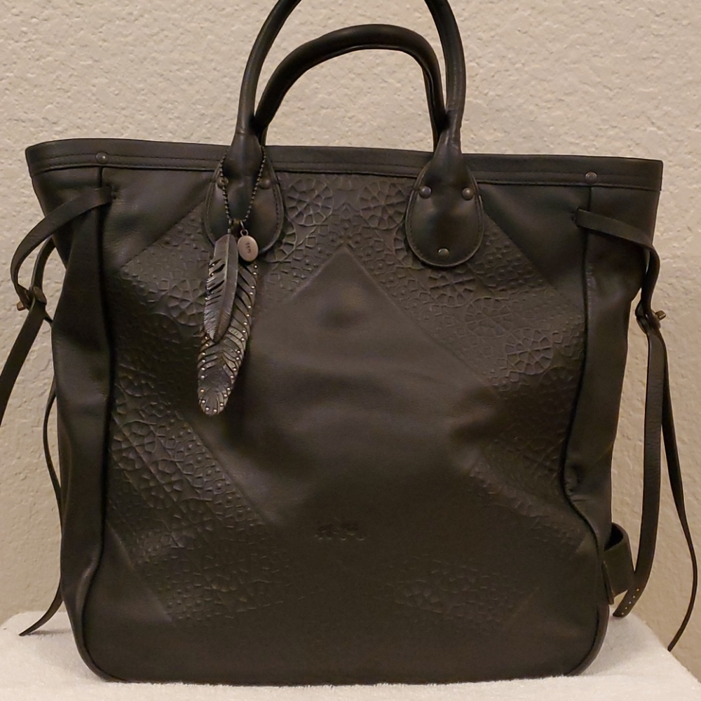 Coach Large Black Soft Leather Tote